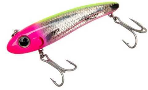 Bomber Saltwater Mullet 3 1/2In 5/8Oz Silv Fl/Pink/Cha