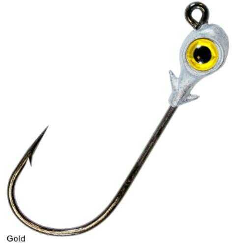 Z-Man Redfish Eye Jighead 1/4 Ounce, Gold, 3 Pack Md: REJH14-01PK3