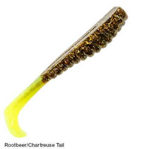 Z-Man Swimmin' TroutTrick 3.5-Inch Bait, Rootbeer/Chartreuse Tail, 6-Pack Md: TTPT-240PK6