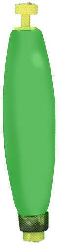 Weighted Snap Cigar Float 1 1/2In Green 3Pk 12/Bag