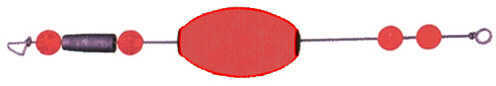 Comal Weighted Oval Reddi-Ratt 2 1/2In Red 50bg