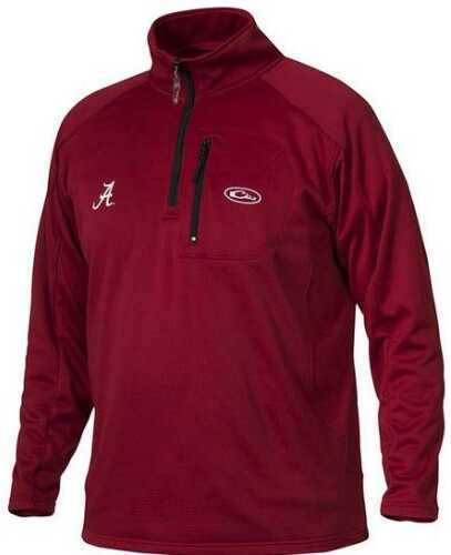 Drake 1/4 Zip University Of Alabama Long Sleeved Pullover Small Model: Sd-ala-2040-crm-1