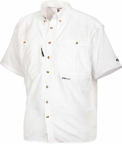 Drake Casual Shirt White Short Sleeve Small Md#: DW260WHIS