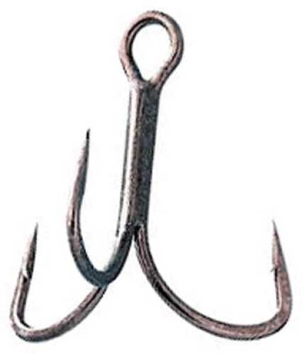 Eagle Claw Hook Nickel 2X Treble 10 Count Md: 375A-2