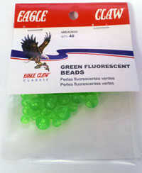 Eagle Claw Beads Green 40 Piece Assortment Md#: ABEAD40G