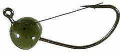 Eco Pro Tungsten Flick Head 1/8Oz Green Pumpkin Md#: FH-18GP