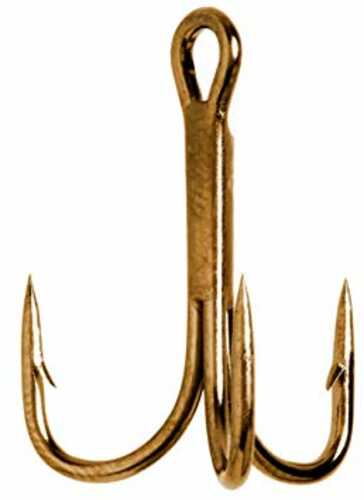 Claw Lazer Hook Bronze Treble 4x 5bg Model: L774gh-4