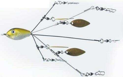 Eco Pro Roll Tide Rig Burst Shad Model: RT-BURSTSHAD