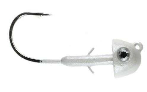 Fish Head V-Lock Jighead 1/2Oz 3Pk Pearl White Model: 1600807