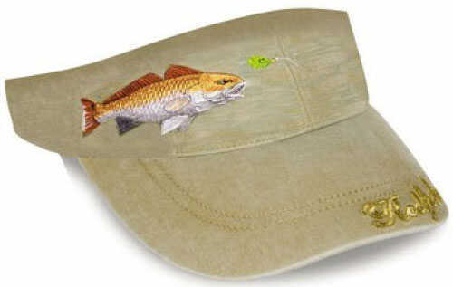 Flying Fisherman Visor Redfish With Lure Md#: HVS1602