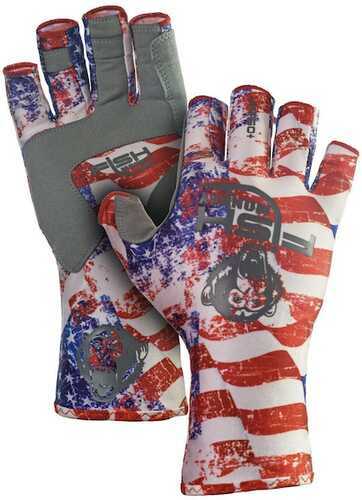 MONKEY GUIDE GLOVE XL 1/2 FINGER AMERICANA Model: FM11-AMER-XL