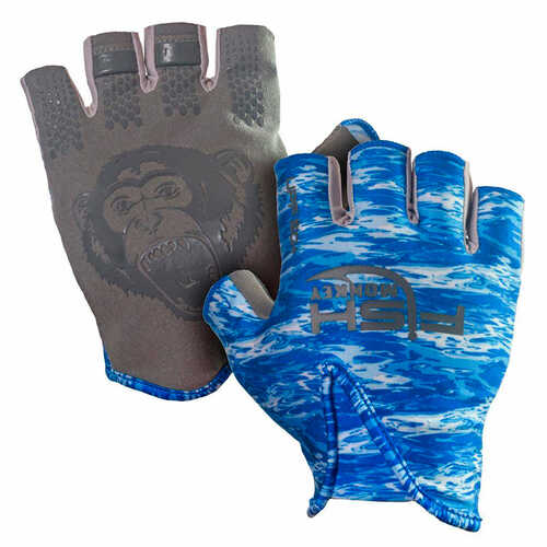 MONKEY GUIDE GLOVE 2XL STUBBY BLUE WATER Model: FM18-BLWTRCAM-2XL