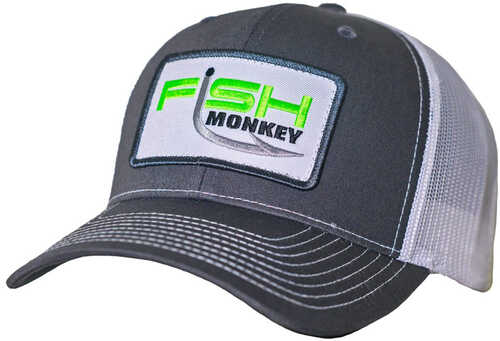 MONKEY MR PATCH HAT OSFM CHARCOAL/WHITE Model: FM77-CHWH