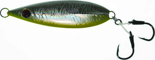 Angry Flutter Jig 7oz Glow Rigged W/2 Model: Tafj-l07