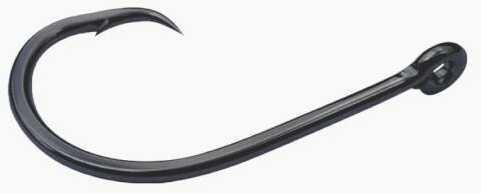 Mustad Demon Circle Hook Blk Ni In-Line Wide Gap 6Pk Size 8/0 Model: 39948NP-BN-8/0-6U