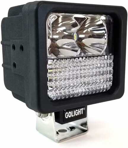 Golight Gxl Led Work Light Black Permanent Model: 4023