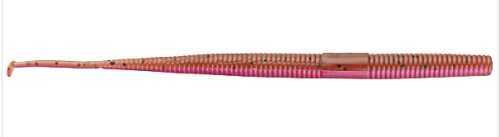 Gene Larew Tattletail Worm 6In 10Bg Lt Brown/Magenta