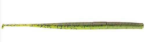 Gene Larew TattleTail Worm 6In 10Bg Green Pump/Chart Tail