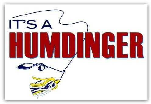 Humdinger Spinner Bait 1/4 Slv Col/Gold Wil White