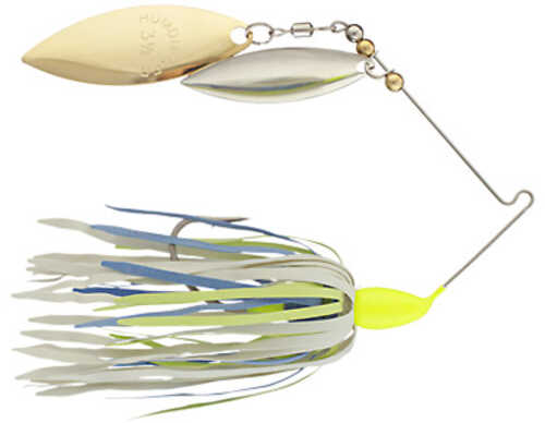 Humdinger Spinner Bait 1/4 Silver Willow Gold - Blue/Chartreuse Model: 04E