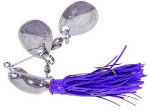 Hildebrandt Nugget 1/4 Ounce Purple Skirt With Nickel Blade Md: 102N-PUR