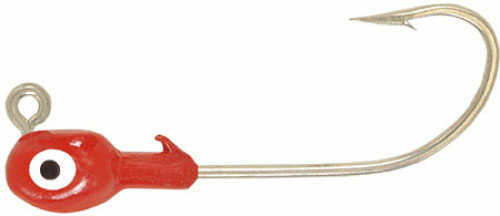 H&H Grub Jig Head 1/4 100/bg Red Md#: D14100-01