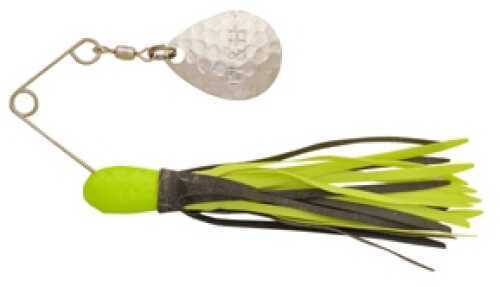 H&H Double Willow Spinner 3/8 6Pk Chart-Chartreuse/Black