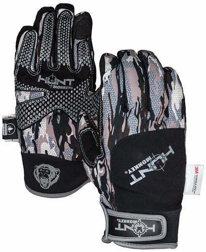 Hunt Monkey Stealth Gloves Lrg Hardwoods Model: HM706-HDWD-L