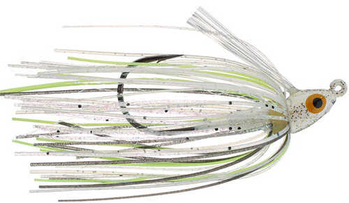 Monsoor Swim Jig 3/8oz Chart Shad Model: Msj 38-02