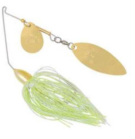 Hildebrandt Okeechobee Special 1/2 Ounce Chartreuse & White With Gold Blade Md: HPRO6G-CHWH