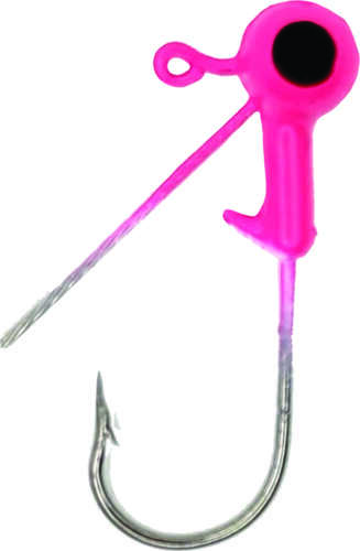 Hunter Weedless Round Jig 1/8oz 8pk Pink Model: Rhw18-03-8