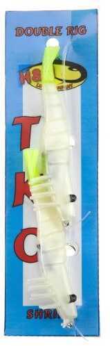 H&H Tko Shrimp Double Rig 1/4Oz Glow/Chart /