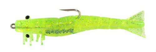 H&H Titanium Tko Float Rig - Popper 1/4Oz Shrimp Chartreuse/Glitter Md#: HTkoFR-P-14