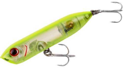 Heddon Chug N Spook Saltwater Jr 3 1/2In 1/2Oz Chartreuse/Silver