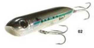 Heddon Chug N Spook Saltwater Jr 3 1/2In 1/2Oz Silver Mullet