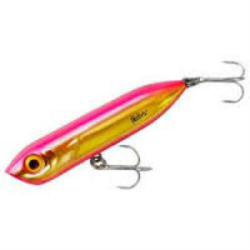 Heddon Chug N Spook Saltwater Jr 3 1/2In 1/2Oz Gold Pink