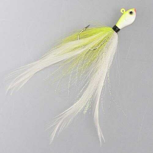 Jenko Big Wig Hair/Feather Jig 3/4Oz Chart Shad Model: JBW034CS