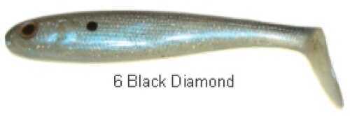 Luck E Strike Bass Magic Swimbait 4-1/2In 6bg Black Diamond