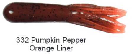 Luck E Strike Fast Lane Tube 4-1/2In 8bg Pumpkin Pepper/Orange Liner