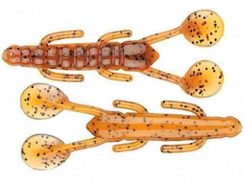 Luck E Strike Drop Dead Craw 3 1/2In 7Pk Pump Pep/Orange Model: DDCRW-332-7