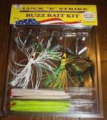 Luck E Strike Buzzbait Assortment 60Pc Nic Blade In Pop Box