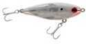 MirrOlure MirrOdine Suspending Twitchbait, 2-5/8" White Back/Silver-Broken Glass Md: 17MR-51SBG