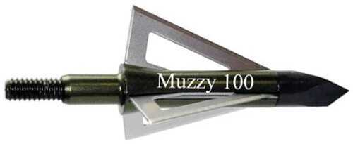 Muzzy Broadheads Trocar 100 Grains 3-Blade 3Pk Deep Six