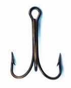 Mustad Ringed Treble Hook Gold Size 10 5Pk 10Ctn