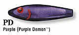 L&S Mirrolure-Sinker 1/2 Purple Demon Md#: 52Mr-Pd