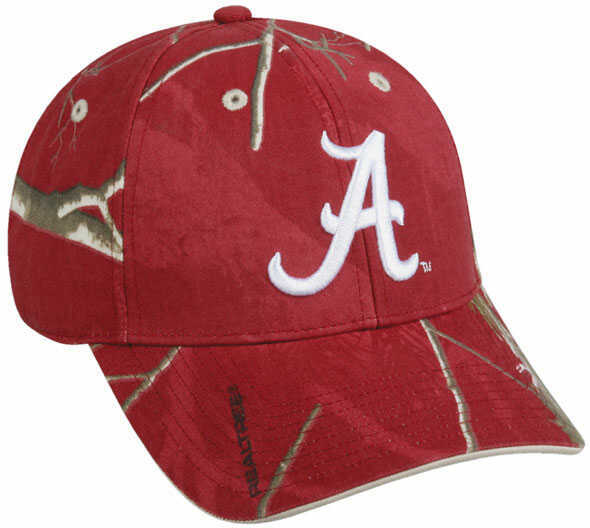 Outdoor Cap College Logo Alabama Camo