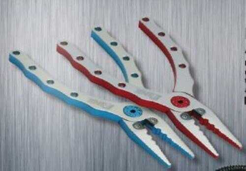 P-line Aluminum Plier 6.5in Silv/red W/center Cutr Model: Pap-sr