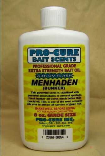 Pro-Cure Fish Oil 2Oz Menhaden Oil W/Uv Flash