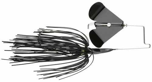 Prototype Lures Guerrilla Buzz 3/8Oz Black With Matt Ni Blade Model: GB38-10