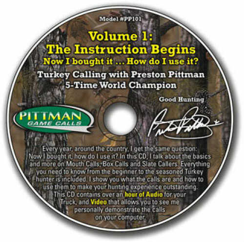 Pittman DVD The Instruction Begins Md#: Pp101